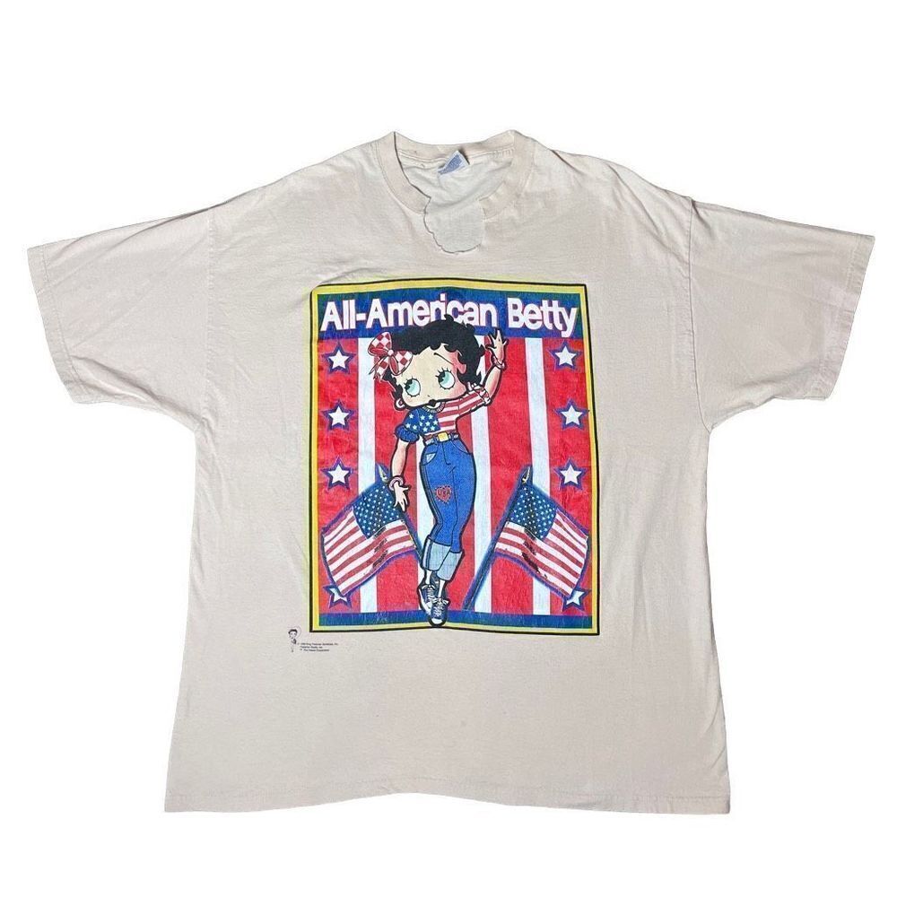1998 “All American Betty” Betty Boop T-Shirt | 2XL